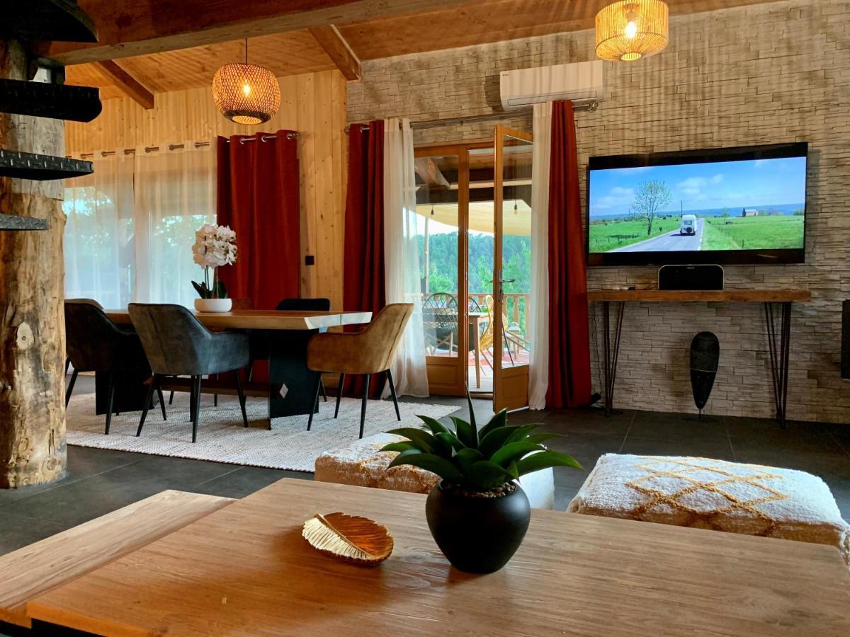 Domaine De Chalveches Hotel Spa 4* Faugeres  Dış mekan fotoğraf